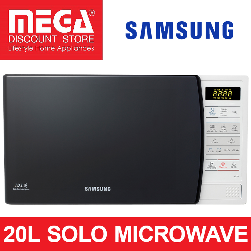 SAMSUNG ME731K/XSP 20L SOLO MICROWAVE OVEN